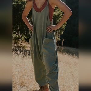 FP Movement by Free People Olive Jumpsuit